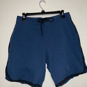 Navy Blue Men's Swim Board Shorts